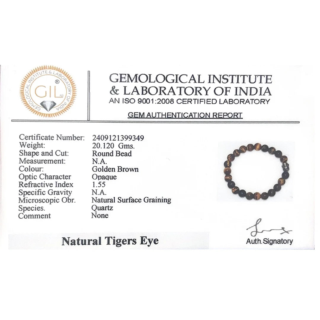 Tiger Eye Bracelet (Concentration & Focus Bracelet)