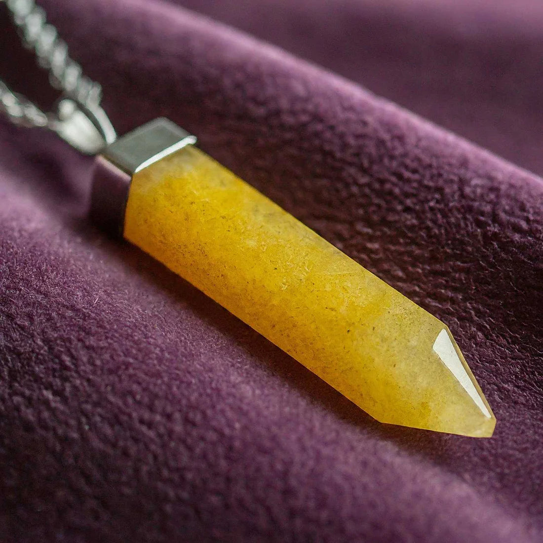 Yellow Aventurine Pendant