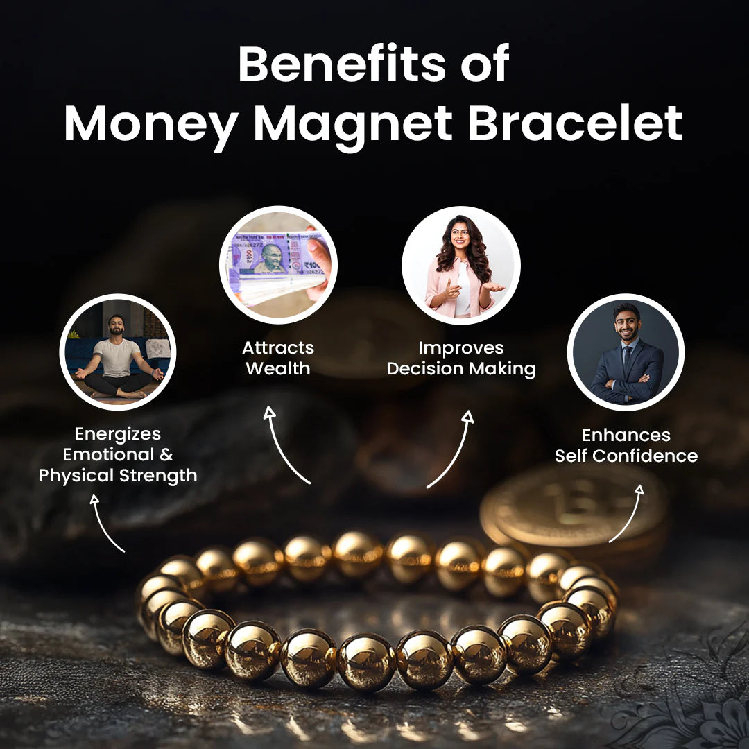 Money Magnet Bracelet (Original Golden Pyrite)