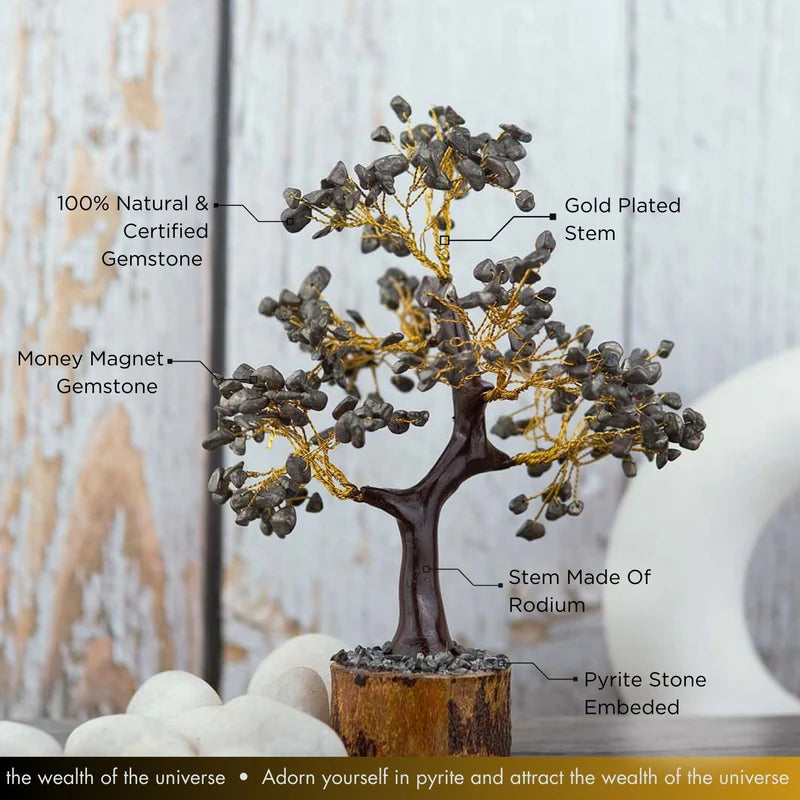 Pyrite Natural Stone Tree