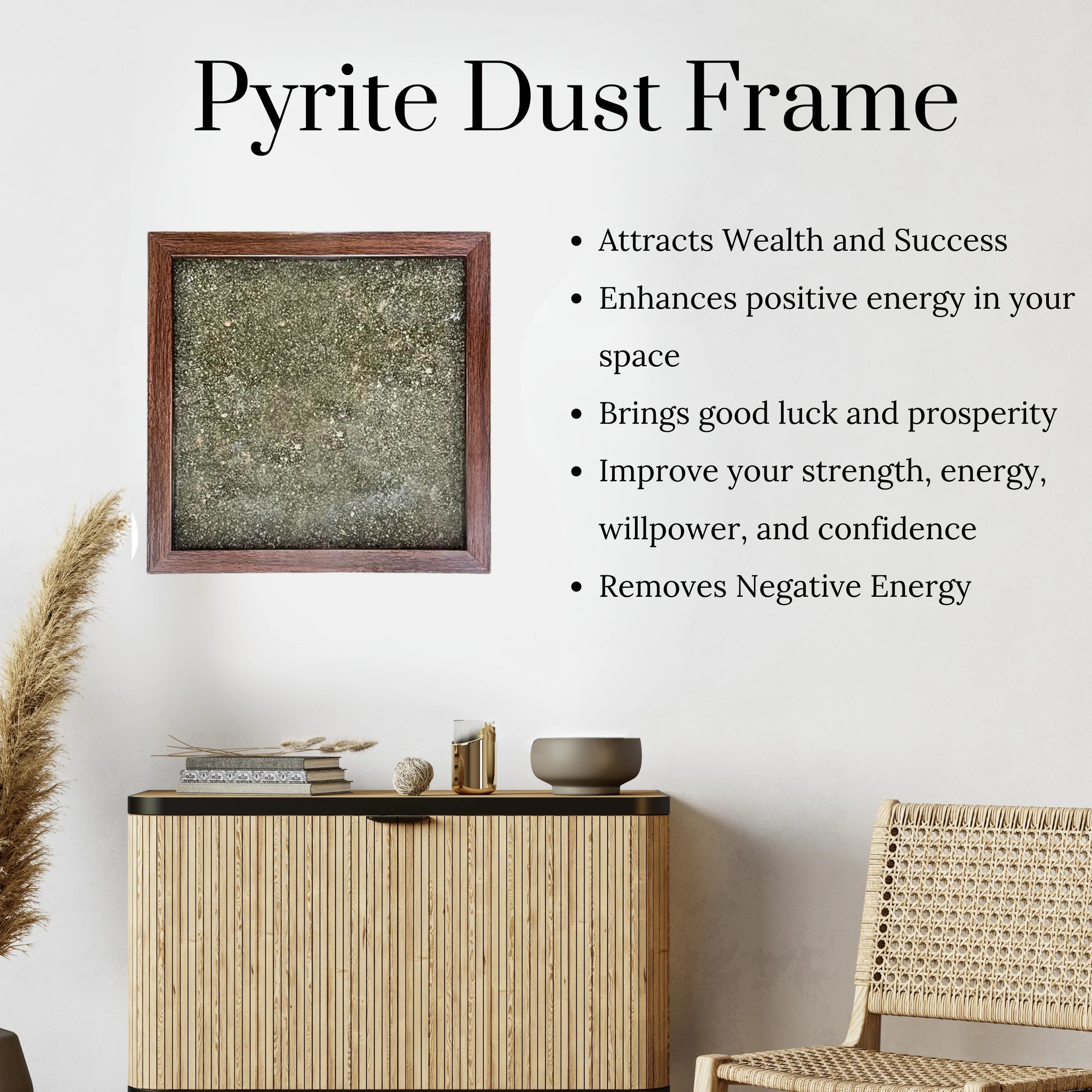 Pyrite Dust Plate ( Money Magnet )