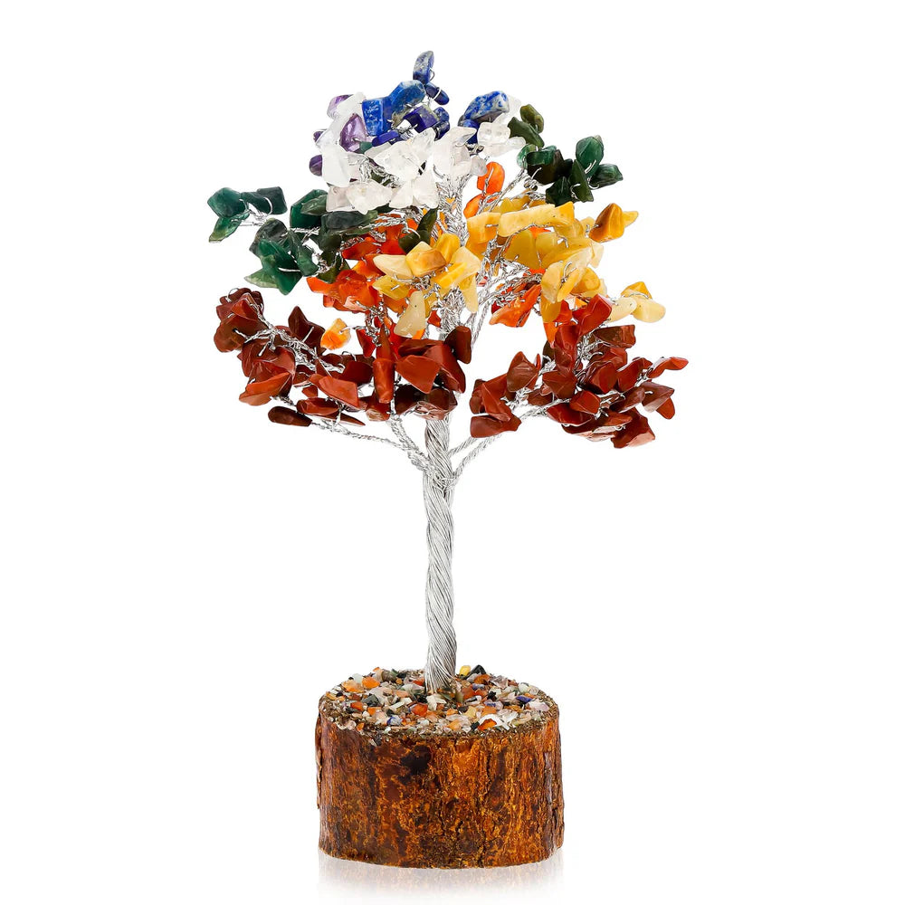 Seven Chakra Crystal Tree